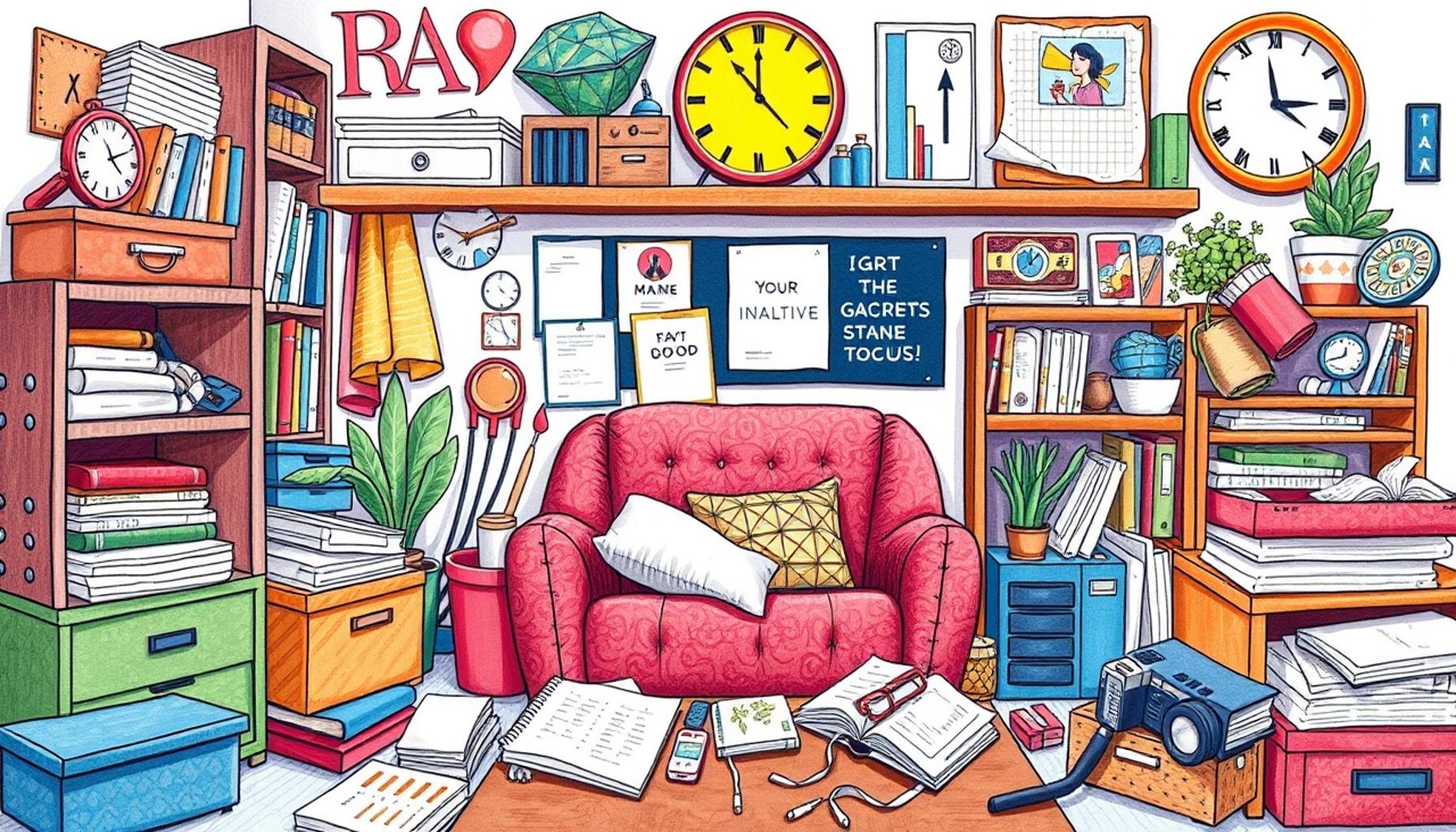 The Impact of Clutter-Free Living on Productivity and Focus