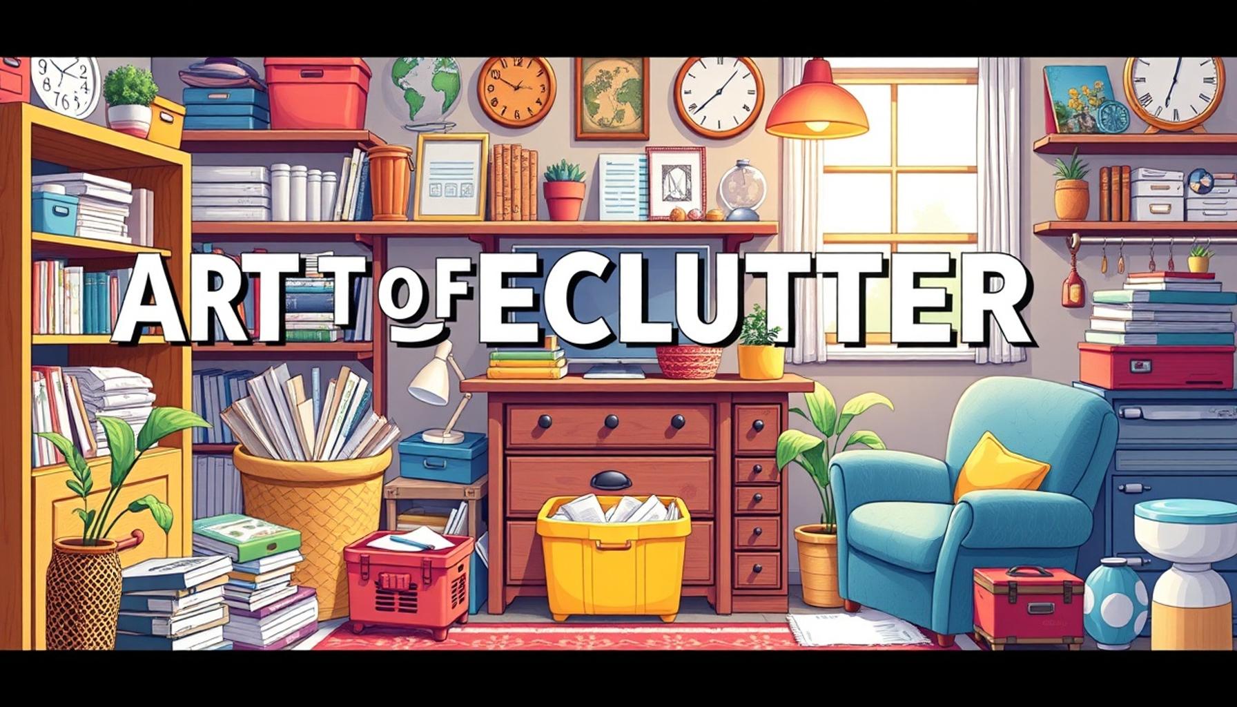 The Art of Decluttering: Creating Efficient Spaces in Your Home