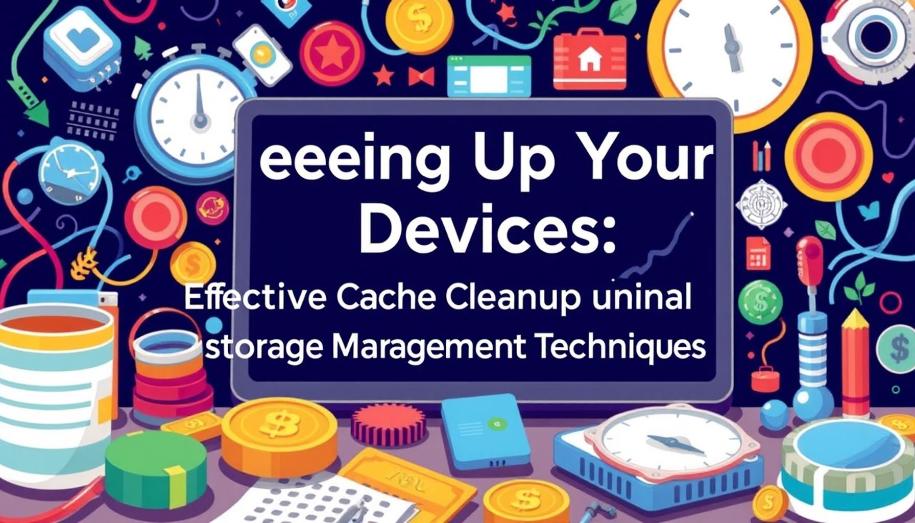 Speeding Up Your Devices: Effective Cache Cleanup and Storage Management Techniques